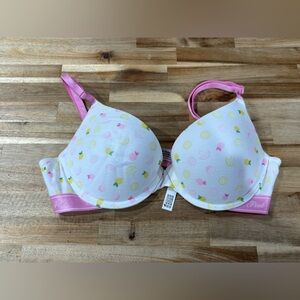Pink Victoria’s Secret Women’s Push-Up Bra 34C New with Tags